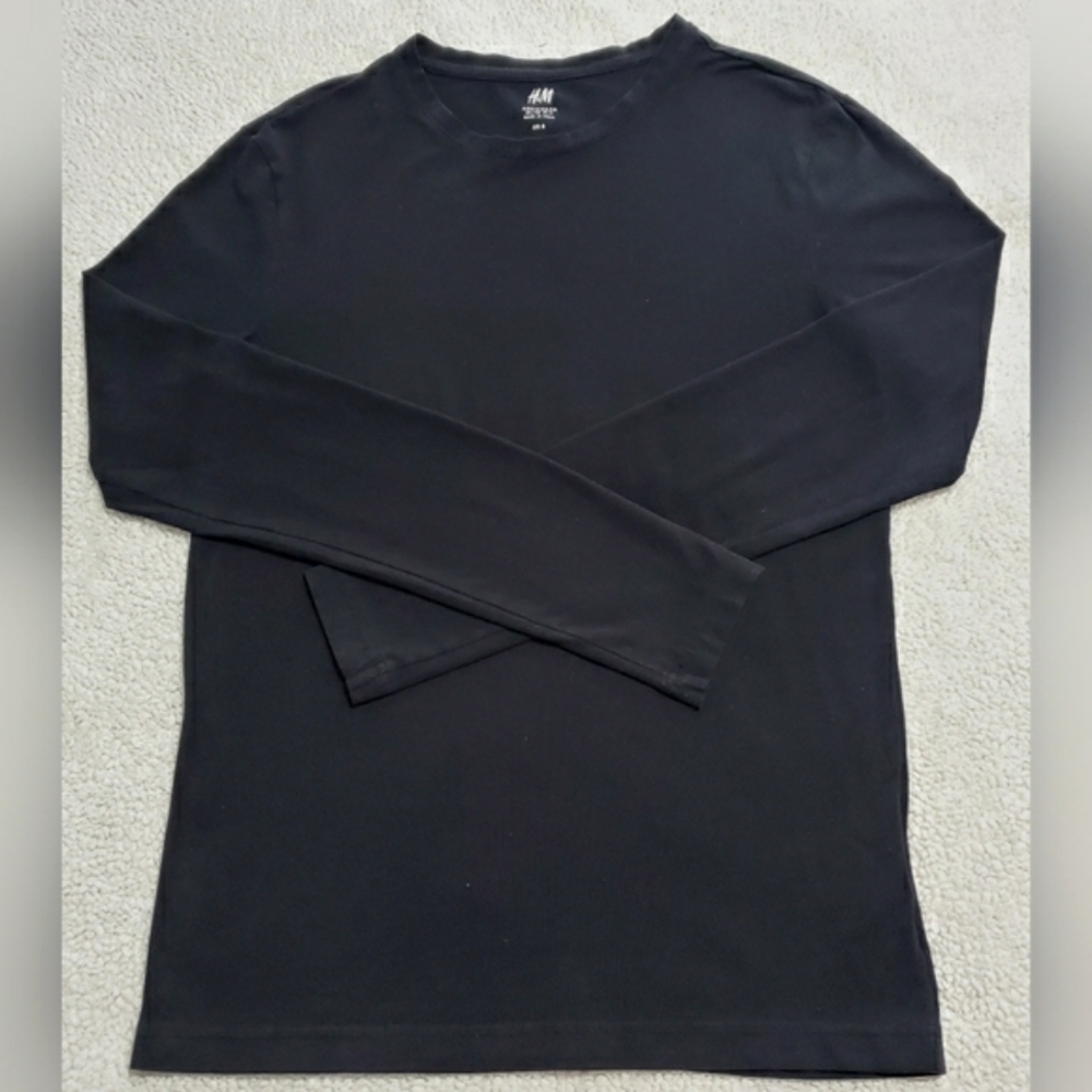 ❗SALE❗H&M L/S Crewneck Slim Fit Tee